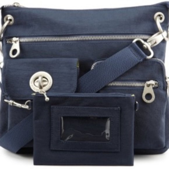 Baggallini Bags Baggallini Blue Sydney Crossbody Bag Poshmark